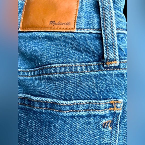 MADEWELL Tall Classic Straight Jeans in Coldbrook Wash - Picture 6 of 11